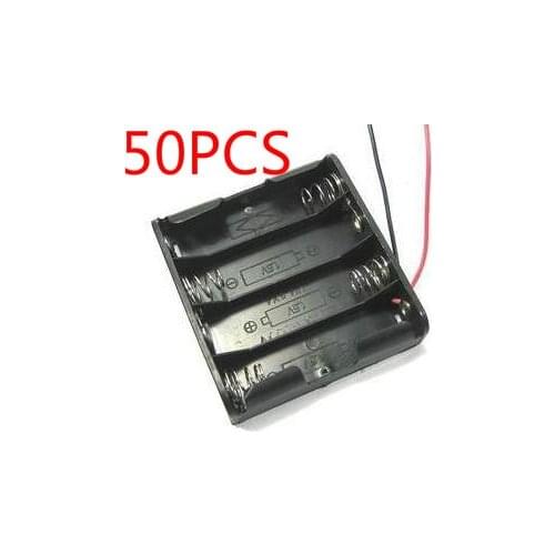 50 High Quality AAX4 Battery Battery Box Plastic Box High Quality