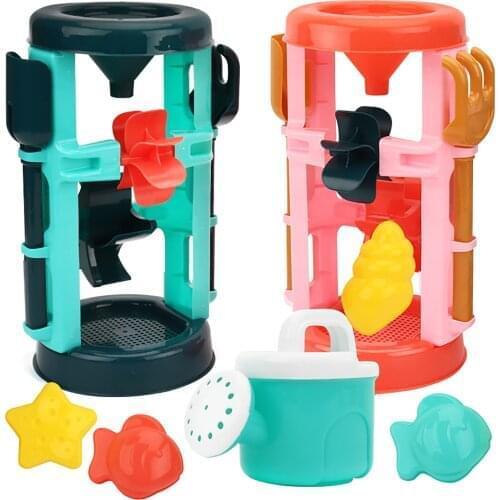 6pcs Children Beach Toy Baby Boy Girl Sand Set Sand Play Sandpit Toy Summer Outdoor Toys For Boys And Girls Water Game Play