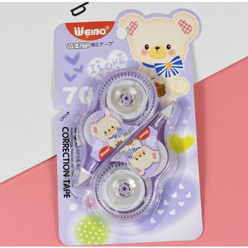 8273 White Out Correction Tape Correction Tape School Stationery Office Supply Student Stationery Office Accessories