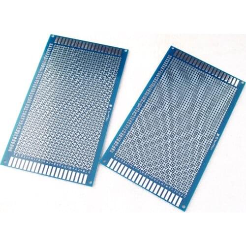2x Double-Side Prototype PCB Universal Board 9x15 cm free shipping