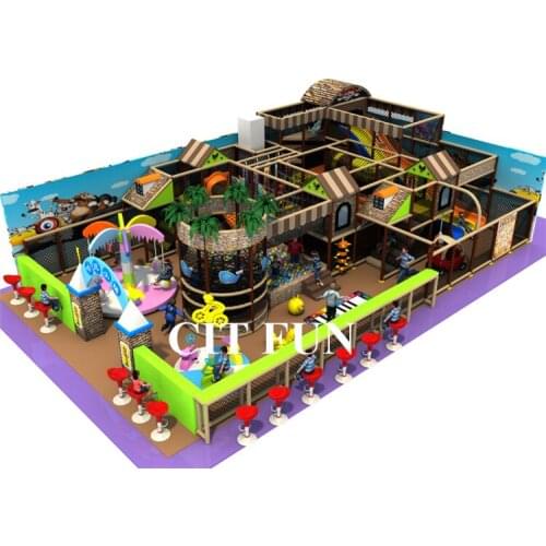 CE certified kids indoor playground , naughty castle for sale CIT-IN197A