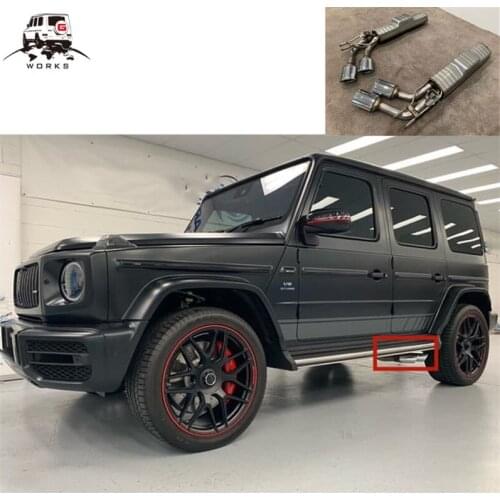 G calss W463a W464 exhaust system for G-class 2018-2020year car parts for W463A G63 muffler