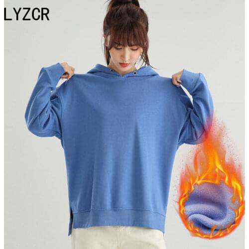 Женские флисовые толстовки LYZCR China At AliExpress
