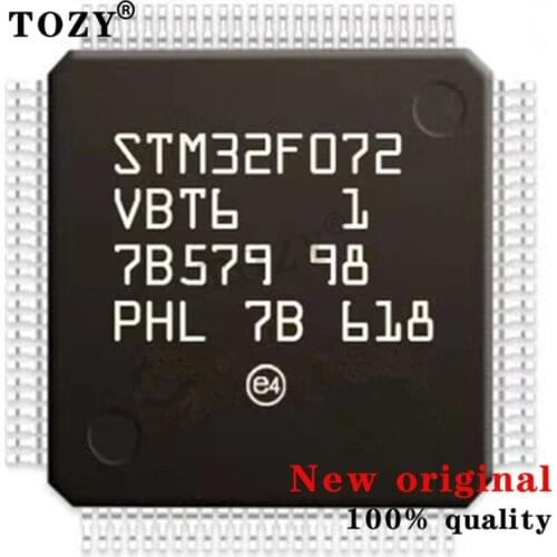 5/10/20pcs / lot new origina Stm32f072vbt6 lqfp100 32-bit microcontroller MCU ARM chip