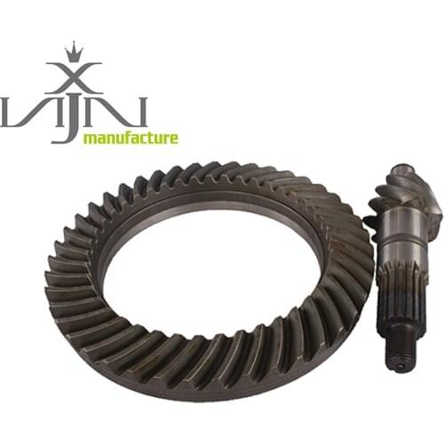 New Crown wheel and Pinion Complete For ISUZU NPR Speed Ratio 8x43 2005-2008 20CrMnTiH3 Nodular cast iron 1 Year Warranty 11.5KG
