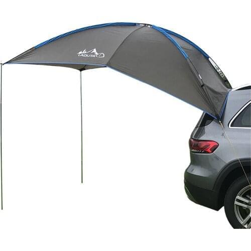 5-6 Persons SUV MPV Car Tail Tent Ourdoor Waterproof Auto Awning Trailer Beach Sunshade For Self-driving Travel Camping