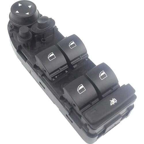 61319122111 Master Lifter Button Autofold Mirror Electric Power Window Switch 4Pins for -BMW E60 E61 528I 535I 550I
