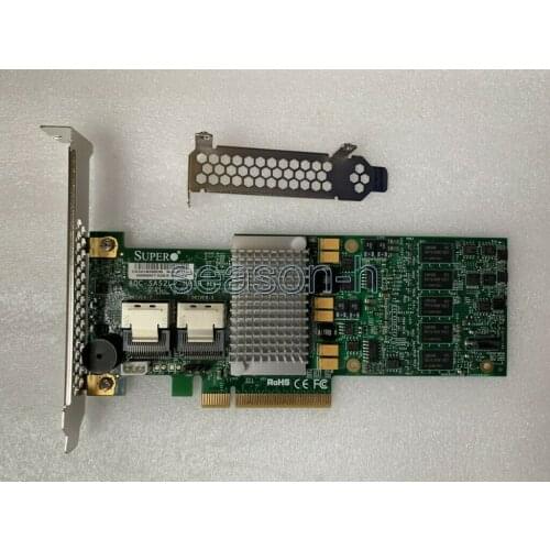 AOC-SAS2LP-H8IR- Supermicro AOC-SAS2LP-H8IR RAID Full and low profile bracket