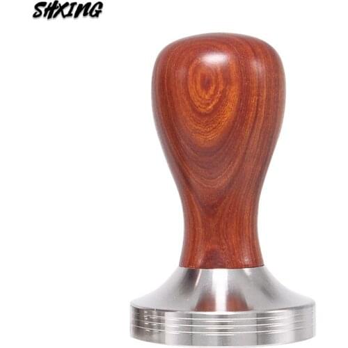 Coffee Make Powder Press 49/51/58MM Espresso Coffee Powder Press Powder Hammer Compactor Threaded Flat Bottom Style