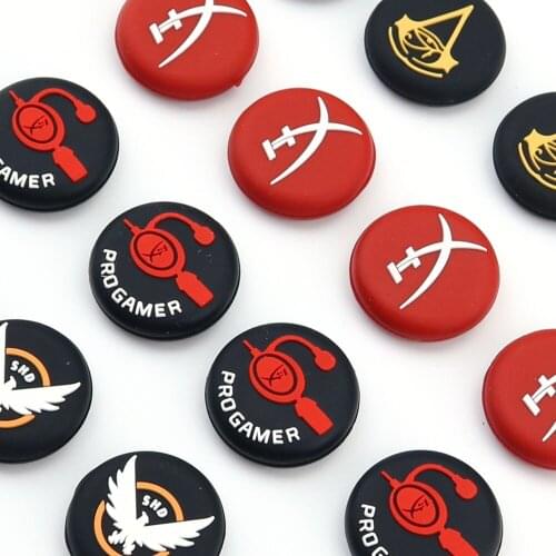 2pcs Game Controller Thumb Silicone Stick Grip Cap Cover For Sony PlayStation 4 PS4 PS3 Xbox360 Controller Joystick Accessory