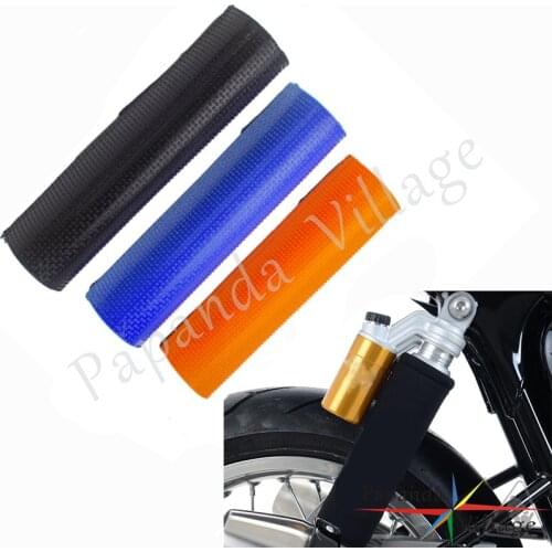 2Pcs Motorcycle Front Fork Wrap Cover Shock Absorber Protector Dust Guard For Yamaha Kawasaki Dirt Bike Motocross
