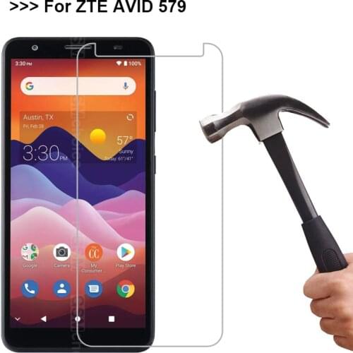 9H Screen Protector for ZTE AVID 579 Glass Cover Explosion-proof Front Tempered Glass Film for ZTE AVID 579 pelicula de vidro