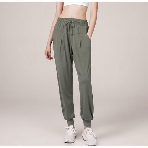 Sanderala Women Pants Long Full Pants Homewear Warm Drawstring Woman Quick-drying Leggings Gym Clothes