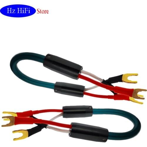 1PAIR High Quality Ortofon 8NX copper speaker bridge wire jumper wire speaker audio cable