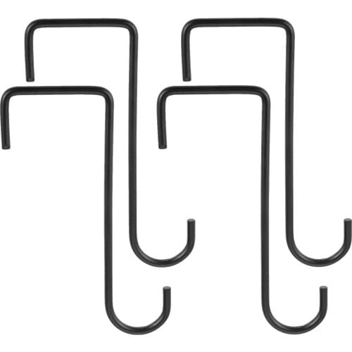 4/2/1 PC 6 inch Fence Patio Hooks Gardening Door Hangers For Fences Indoor Outdoor Hanging Lights Plants Planters Bird Feeder