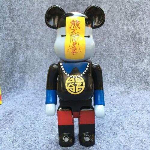Hot Sale 400% Be@rbrick Cosplay Zombie Bearbrick PVC Action Figure Birthday Gifts In Retail Boxed