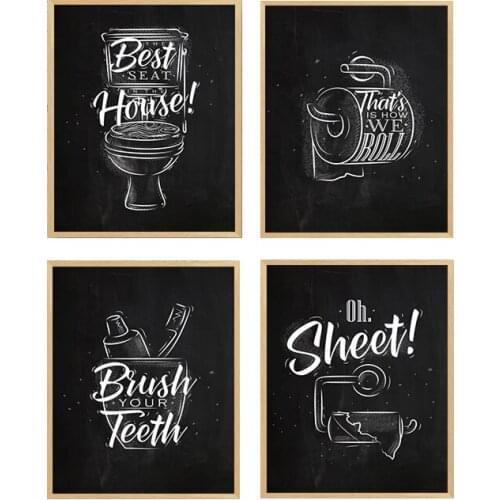 5D full square diamond painting fashion black and white bathroom DIY diamond embroidery cross stitch bag handmade gifts home dec