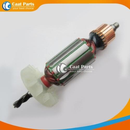 Free shipping! AC 220V 4-Teeth 10mm Drive Shaft Electric Hammer Armature Rotor for Bosch GBM550DBV, High-quality