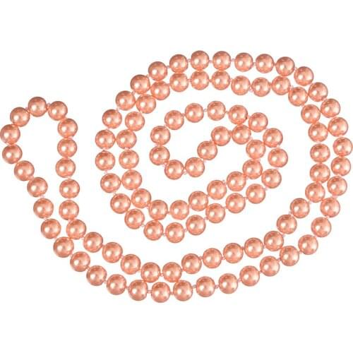 90cm Long Factory Autumn Winter latest style synthesis Pearl long Necklace Many ways Wear Match Sweater Pearl Necklace Jewelry