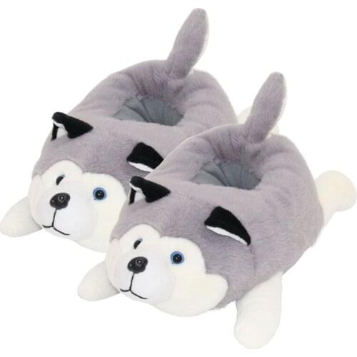 Indoor Slippers Lovers Shoes Special Dog Office Custom Warm Winter Hedgeh Lovers Home Slippers Thick Hard Bottom Shoes on Floor