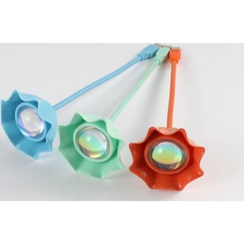 USB Rainbow Projection Lamp for Selfie Night Light for Home Bedroom Tiktok Sunst Aura Light for Selfie Background Decor