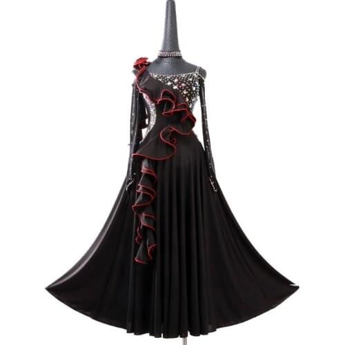 Customize New ballroom dance dress standard ballroom waltz dresses ballroom dance competition dresses custom made LXT552