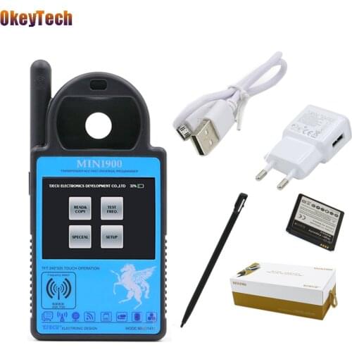 OkeyTech Mini ND900 Car Key Programmer ND 900 Transponder Tool Auto Car Key for Toyota G 4D67 72G T5 4C 4D ID46 Chip Copy Cloner