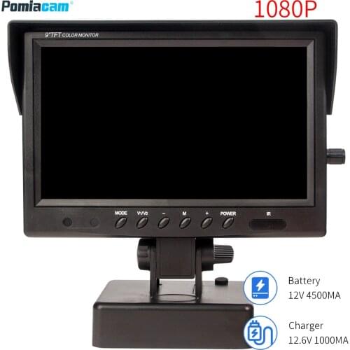 S90H 9 inch color TFT LCD Screen.HD 1080P for pipe industrial for endoscope camera 1080p Display screen accessories