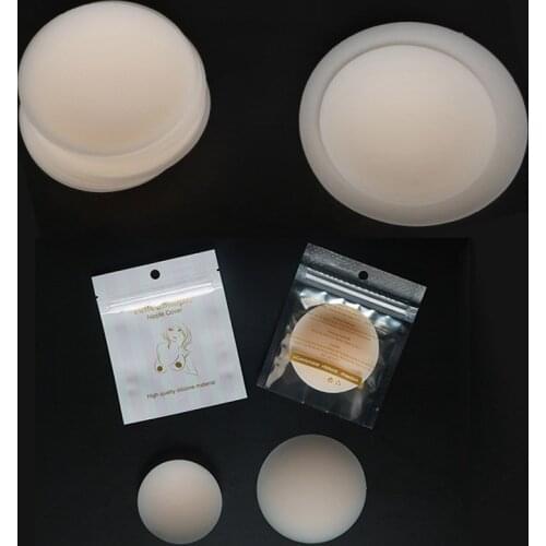 Strapless Silicone Bra Invisible Self-adhesive Solid Silicone Nipple Stickers Reusable And Convenient Wedding Party Bra Stickers