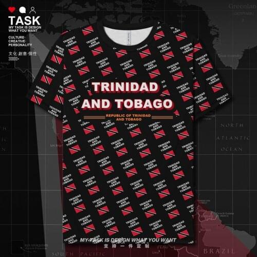 Trinidad and Tobago TTO Quick Dry t shirt Sportswear brands Workout Fitness fashion clothing gym Running mens clothes summer