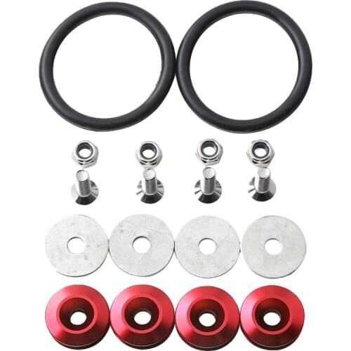 Universal CNC Billet Bumper Trunk Quick Release Fastener Kit