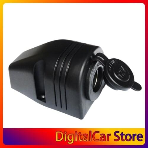 New 12/24V Outlet Marine Boat Caravan Car Cigarette Lighter Splitter Power Socket Adapter Connector New Dropping Shipping