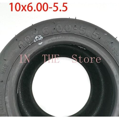 High quality 10 inch 10x6.00-5.5 motorcycle tubeless tire vacuum highway electric scooter