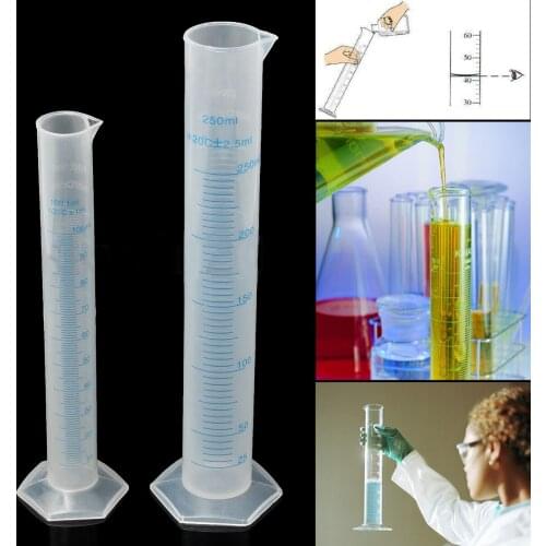1pc x 100/250ml Test Jar Plastic Tube For Beer and Wine Making Hydrometer Homebrew
