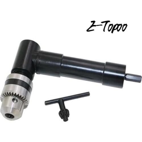 10mm Stainless steel Right Angle Drill Attachment Bit 90 Degree Chuck Hexagonal shank Adaptor For Electric Tool Accessories