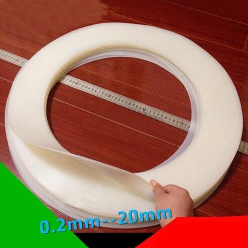 White Silicone Corrugated Pipe Flat Washer Gasket DN15/20/25/32/40/50/65/100//200/400 Water Heater Shower Meter Faucet Seal Ring