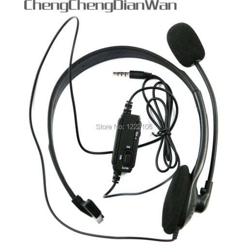ChengChengDianWan 2pcs/lot New for PS4 unilateral Headset Headphone with Mic Microphone Earphone Gaming Headset