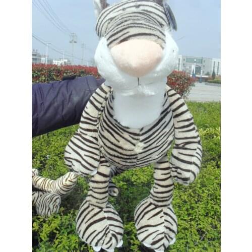 Stuffed animal plush 80cm jungle tiger plush toy soft doll throw pillow gift w2914