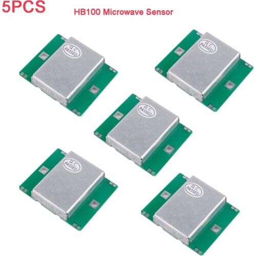 5pcs/lot HB100 Microwave Sensor Module 10.525GHz Doppler Radar Motion Detector for Arduino FZ0562