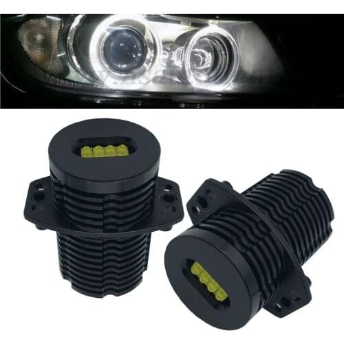 DXX E90-120W LED Angel Eyes for BMW E91 LED Marker Angel Eyes Replacement Bright White Canbus 3535Cree Chip LED Bulb Lighting