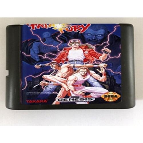Fatal Fury Game Cartridge Newest 16 bit Game Card For Sega Mega Drive / Genesis System