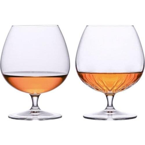 Lead-Free Handcrafted Cognac Brandy or Whiskey Crystal Glasses Snifter for Home, Restaurants and Parties