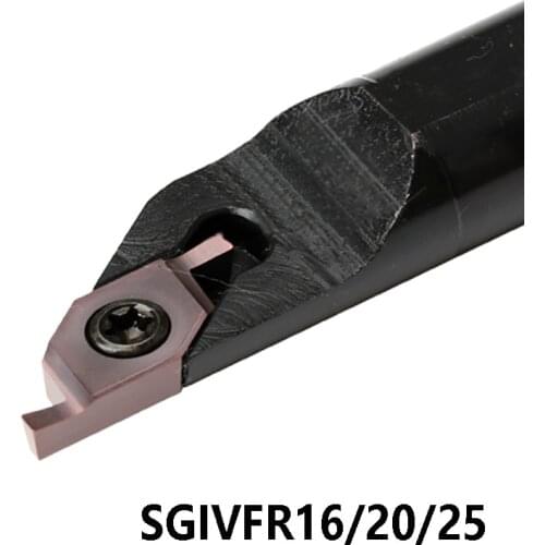 BEYOND SGIVFR Internal End Face Slotted tool Holder SGIVFR16Q16 SGIVFR20R16 SGIVFR25R16 16mm 20mm 25mm CNC Turning Lathe Tool