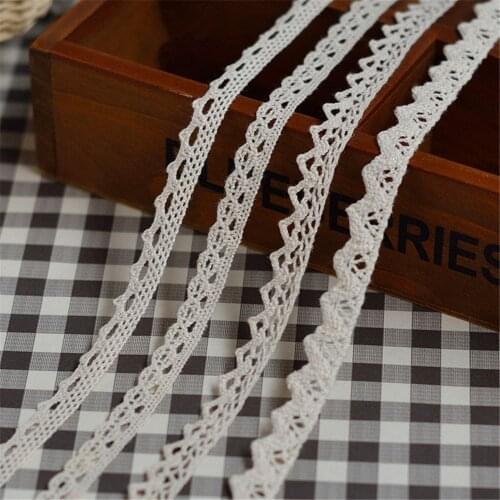Lace Ribbon Roll Clothing Wedding Dress Jewelry Embroidered Net Lace Trim Fabric For Sewing Decoration Lace Ribbon Decoration