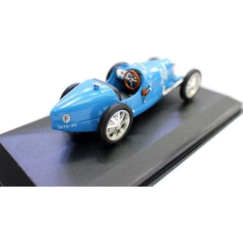 1: 43 alloy model buggatiott35b classic racing car model decoration