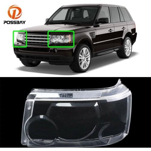 Left/Right Headlight Headlamp Lens Cover Shell for Land Rover Range Rover Sport 2006 2007 2008 2009 Accessories Exterior Parts