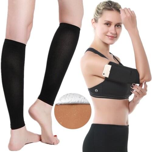 Newest Arm Sleeves–Two for a Womens Workout to Lose Fat Leg Sleeves–Woman Body Shapers Calf and Hamstring Slimmer Shapewear Set