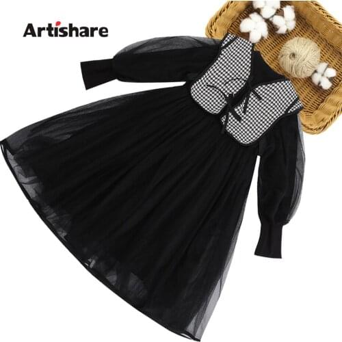 Clothes For Girls Plaid Vest + Dress Girls Outfits Teenage Children Clothes Girl Spring Autumn Childrens Clothing