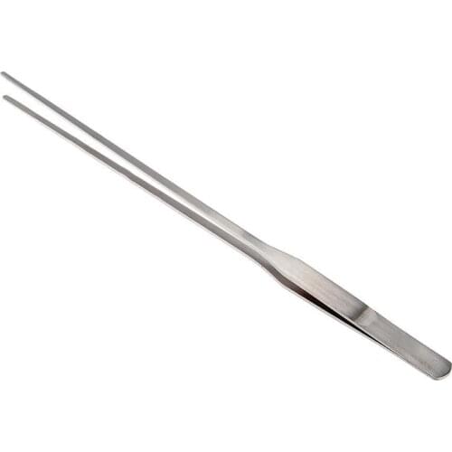 27 cm tweezers Long Straight Tweezer Stainless Steel Aquarium Basin