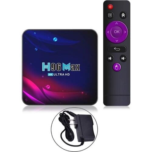 Smart TV Box H96 Max V11 RK3318 Quad-Core for-Android TV BOX 4K 16/32/64GB Media Player Dropship